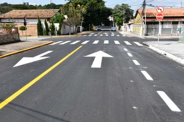 Prefeitura de Resende realiza interven&ccedil;&otilde;es no tr&acirc;nsito no bairro Vila Julieta