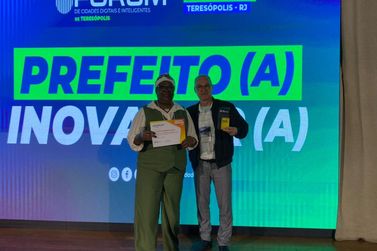 Itatiaia recebe pr&ecirc;mio "Prefeito Inovador" por projeto que simplifica processos p&uacute;blicos
