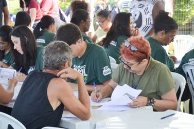Mais de 150 fam&iacute;lias comparecem ao Regulariza Itatiaia que aconteceu neste s&aacute;bado