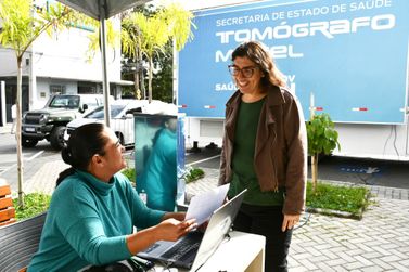 Moradores de Itatiaia, Porto Real e Quatis recebem atendimento no Tom&oacute;grafo em Resende