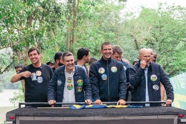Douglas Ruas faz carreata em Resende e apresenta proposta para o desenvolvimento econ&ocirc;mico