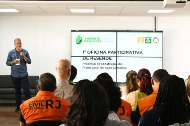 Encontro discute elabora&ccedil;&atilde;o de um plano de a&ccedil;&atilde;o para impactos clim&aacute;ticos em Resende 