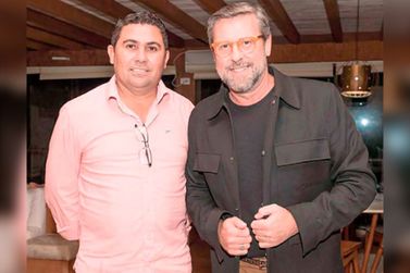 Vereador Nivaldo do Depósito se reúne com Deputado Federal Carlos Sampaio