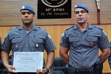 Policiais Militares de Rio das Pedras são destaque na região 