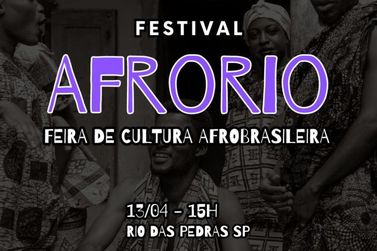 Rio das Pedras tem festival sobre a Cultura Afro-brasileira 