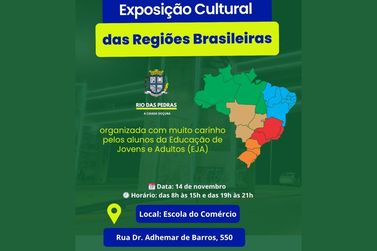 EJA promove Exposi&ccedil;&atilde;o Cultural das Regi&otilde;es Brasileiras