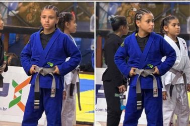 Atleta mirim riopedrense &eacute; vice-campe&atilde; em campeonato de jiu-jitsu em Piracicaba