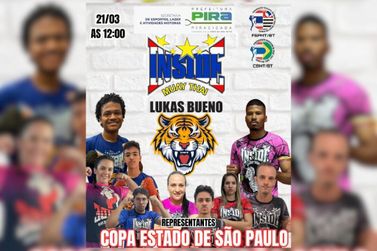 Atletas da equipe Inside Muay Thai representam Rio das Pedras em campeonato 