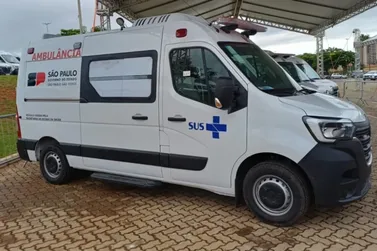 Rio das Pedras recebe ambul&acirc;ncia em entrega de ve&iacute;culos do Governo de SP