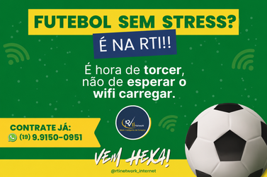 Assista &agrave; Copa sem travamentos: conhe&ccedil;a os planos da RTI Network
