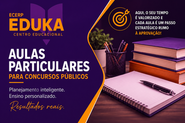 Eduka oferece aulas particulares para concursos p&uacute;blicos 