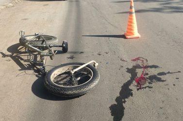 Ciclista fica ferido ap&oacute;s acidente e &eacute; transferido para Piracicaba