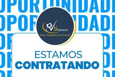 RTI Network est&aacute; contratando para Instalador de Internet; saiba mais