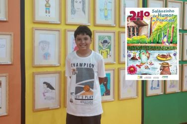 Estudante de Rio das Pedras &eacute; selecionado para o 24&ordm; Sal&atilde;ozinho de Humor de Piracicaba