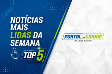 Confira as not&iacute;cias mais lidas da semana no Portal da Cidade