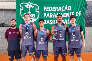 Santa Helena conquista t&iacute;tulo geral no Paranaense de Basquete 3x3 Sub-23
