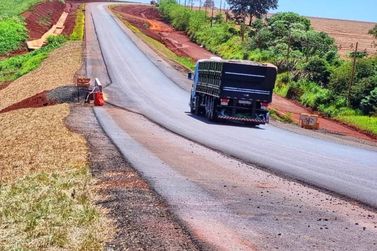 Asfalto para Puerto &Iacute;ndio entra em sua fase final 