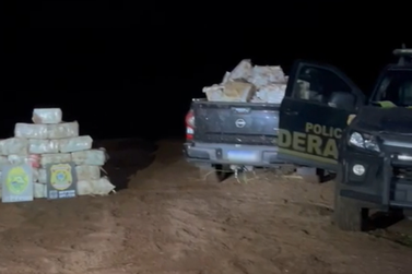 Grande apreens&atilde;o de maconha em distrito de Santa Helena causa preju&iacute;zo milion&aacute;rio ao crime