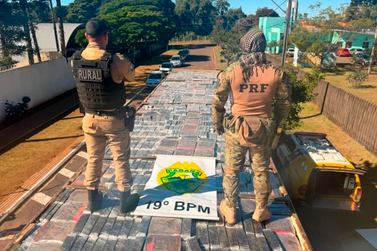 Homem &eacute; preso na regi&atilde;o com quase 3 toneladas de maconha escondida no teto de caminh&atilde;o