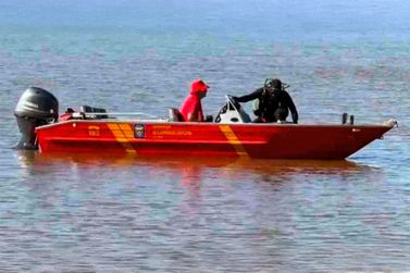Buscas por homem desaparecido em lago na regi&atilde;o ser&atilde;o refor&ccedil;adas com scanner