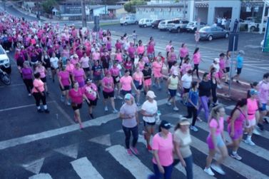 Caminhada do dia Internacional da Mulher 