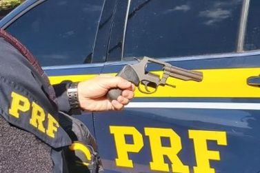 PRF realiza terceira apreens&atilde;o de arma de fogo em menos de 24 horas