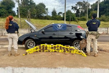 PRF apreende mais de 191 quilos de maconha e arma de fogo durante feriado