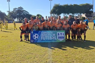 Cinquentinha FC &eacute; campe&atilde;o municipal da categoria Cinquentinha 