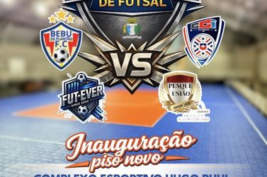 Portal da Cidade STI transmite ao vivo quadrangular de futsal