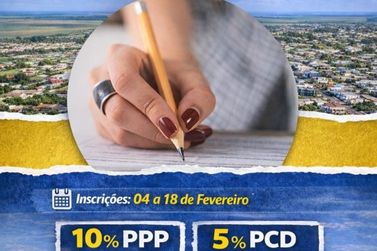 Prefeitura de Santa Terezinha de Itaipu abre PSS com 60 vagas gratuitas