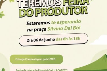 Feira do Produtor ter&aacute; programa&ccedil;&atilde;o especial neste s&aacute;bado em Santa Terezinha de Itaipu