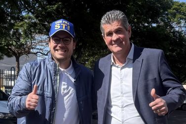 Deputado Matheus Vermelho visita Santa Terezinha e se re&uacute;ne com prefeito Bim