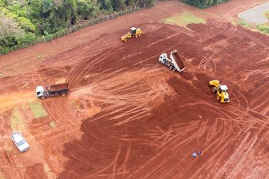 COME&Ccedil;A A CONSTRU&Ccedil;&Atilde;O DO NOVO TERMINAL RODOVI&Aacute;RIO DE SANTA TEREZINHA DE ITAIPU