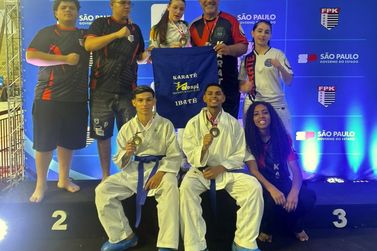 Atletas de Ibat&eacute; conquistam bronze nas Finais do Paulista Estudantil de Katat&ecirc;