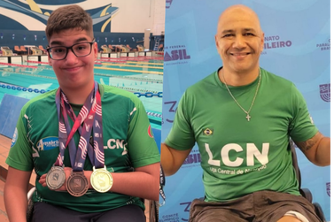 Nata&ccedil;&atilde;o de S&atilde;o Carlos brilha com quatro medalhas no Campeonato Nacional Paral&iacute;mpico