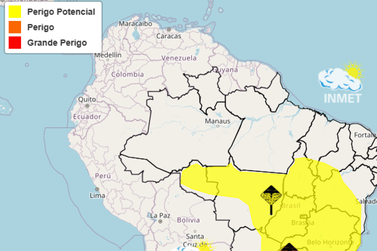 Alerta de chuvas fortes São Miguel do Guaporé e toda região do Vale do Guaporé