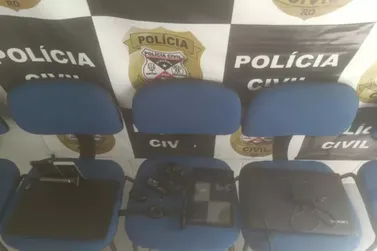 Polícia Civil recupera objetos furtados em Seringueiras