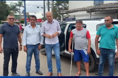 S&atilde;o Miguel do Guapor&eacute; recebe novo ve&iacute;culo para suporte a pacientes na capital