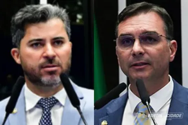 Marcos Rog&eacute;rio lan&ccedil;a pr&eacute;-candidatura ao governo com presen&ccedil;a de Fl&aacute;vio Bolsonaro