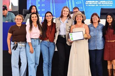 Vereadora Celma Lebr&atilde;o recebe Voto de Louvor por defesa das mulheres