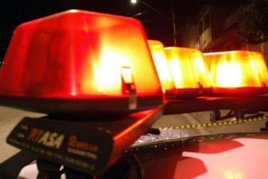 Acidente entre duas motos deixa tr&ecirc;s feridos na Linha 86 Sul em S&atilde;o Miguel do Guapor&eacute;