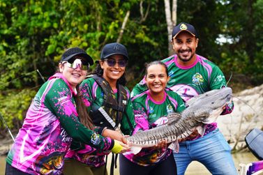 1&ordm; Campeonato Feminino de Pesca na Toca da Raposa faz hist&oacute;ria em Seringueiras