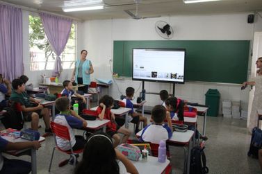Escola Professora Ernestina Macedo Côrtes inicia aulas em período integral