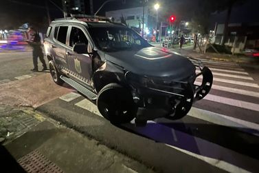 Acidente com viatura da GM deixa seis feridos no Centro