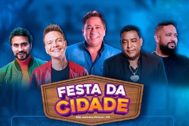 Festa da Cidade de São José dos Pinhais terá show de Leonardo e Michel Teló