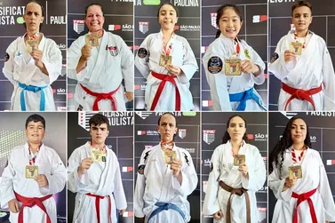 Atletas de Sumaré brilham em classificatória estadual de karatê e conquistam 23