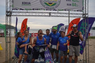 Triatleta do Recreativo conclui desafio de 515 km no Ultraman Brasil, em Ubatuba