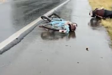 Ciclista morre após colisão com motocicleta em rodovia de Sumaré