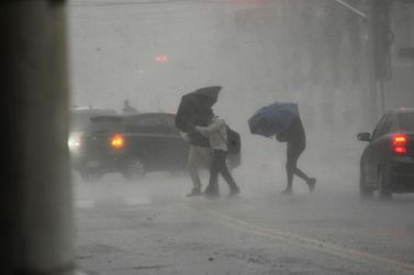 Sumaré entra em alerta para chuva intensa e queda de temperatura