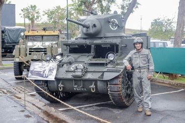Galleria Shopping tem exposi&ccedil;&atilde;o de viaturas da Segunda Guerra e equipamentos do Ex&eacute;rcito